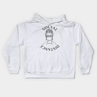 Frida Kahlo Social Distance Kids Hoodie